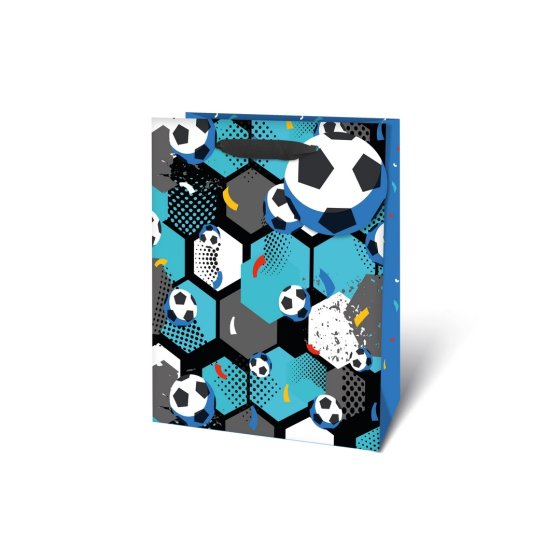 SJ15321 SJ15321 GIFT BAG FOOTBALL MEDIUM