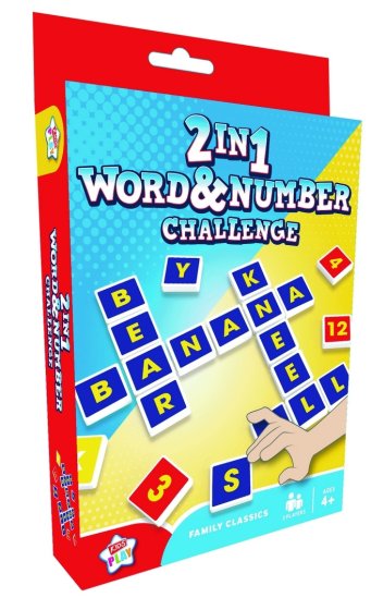 SJ09608 SJ09608 KIDS CREATE 2 IN 1 WORD N NUMBER CHALLENGE
