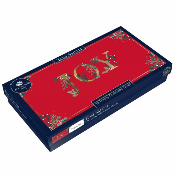 XH0302 CARDS LUX SLIM FOLIAGE TEXT FS