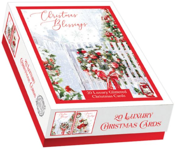 CARDS 20 LUXURY WINTER BLESSIN