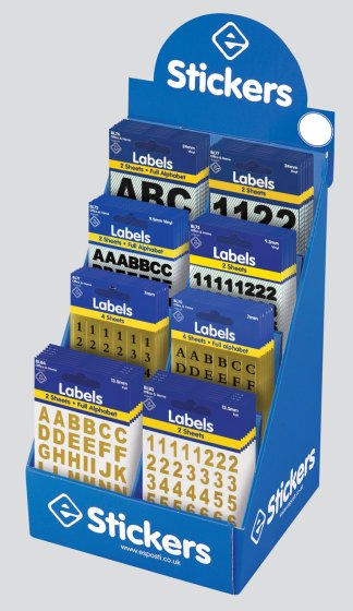 SG04515 LETTERS N NUMBERS DISPLAY