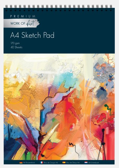 SH08402 PAD SKETCH PAD EASYNOTE A4