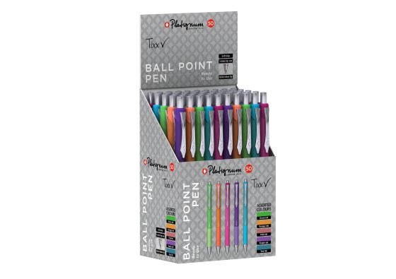 CH0909 SH06713 PEN TIXX V BALLPOINT MULTI COLOURED