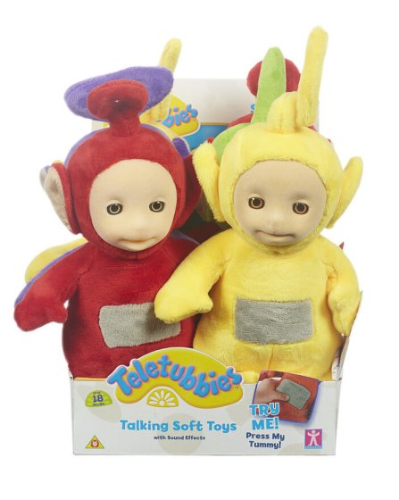 TELETUBBIES TALKING SOFT TOYS