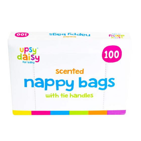 NAPPY BAGS 100PK SCENTED