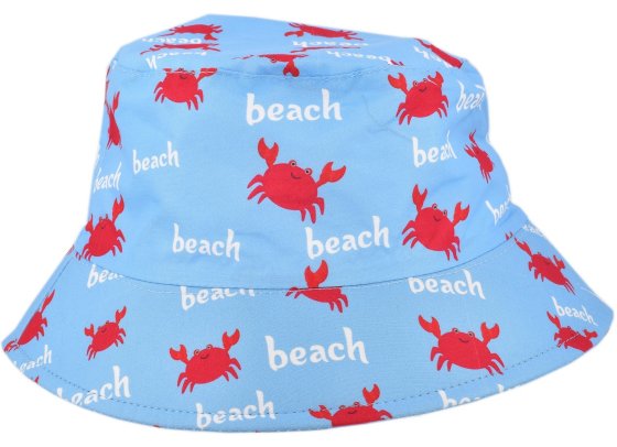 HAT BUCKET CRAB PRINT CHILDS