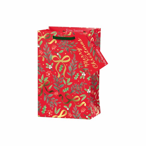 XH1506 GIFT BAG TIMELESS NOEL S FSC