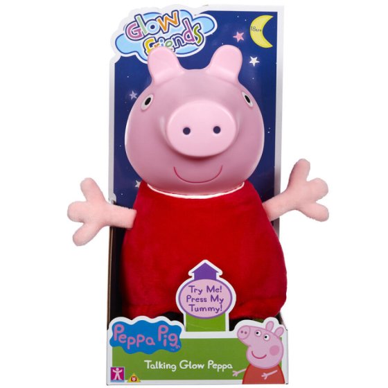 PEPPA PIG GLOW FRIENDS TALKING FIGURE