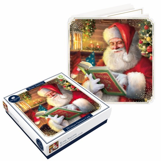 WIGIG CARD BOX 10 DELUXE CHRISTMAS S