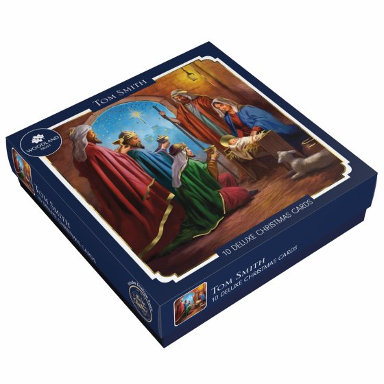 XH0208 CARDS DELUXE THREE WISE MEN FS