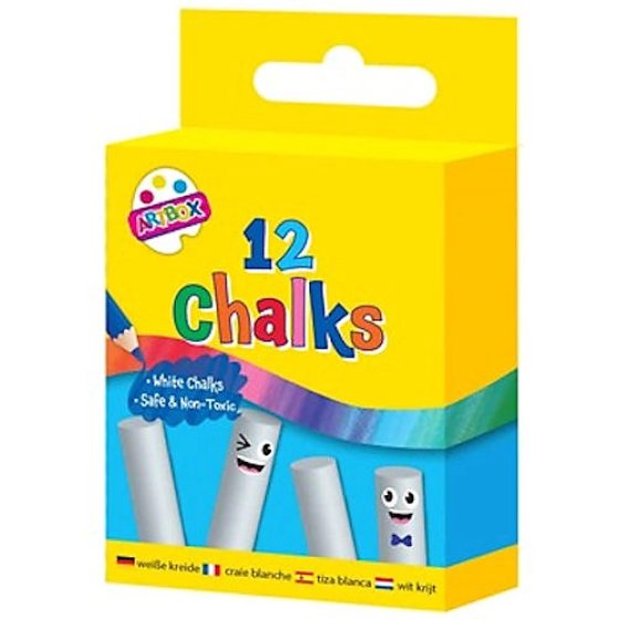CHALK WHITE 12S HANG BOX
