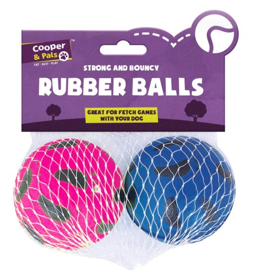 RUBBER BALLS 2PK