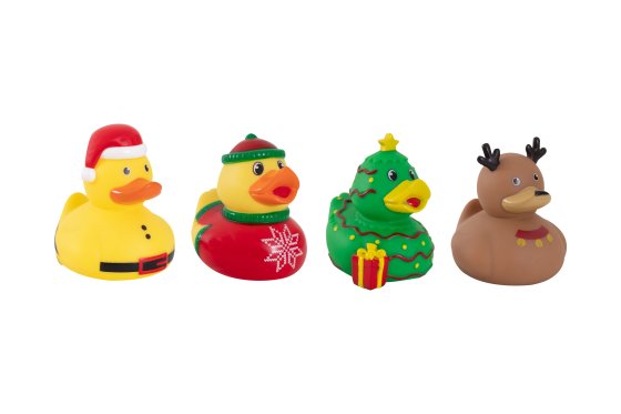 CHRISTMAS DUCK 4 ASST