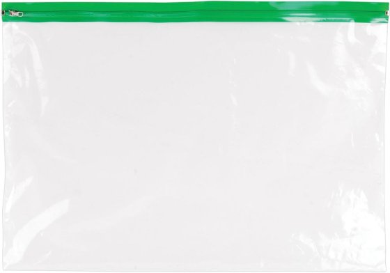 SH03805 A3 POLYTHENE ZIP BAG - ASSTD.