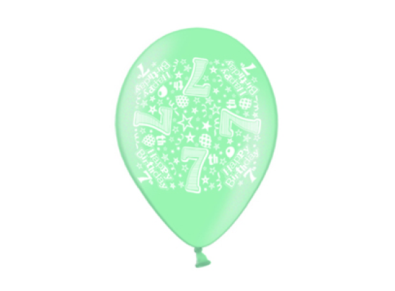 SH12426 BALLOON PRINTED AGE 7