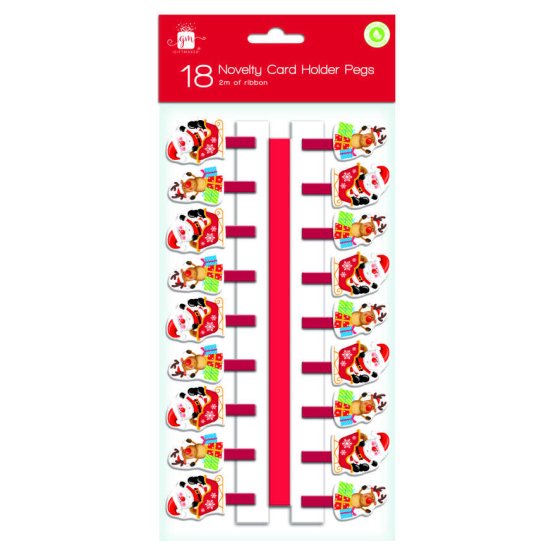 WIGIG CARD PEG HOLDERS 18 PK NOVELTY