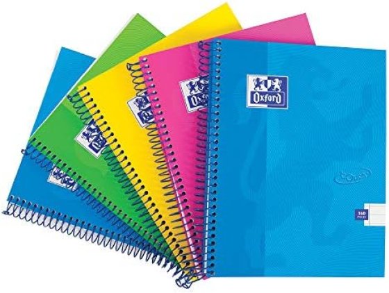 **RANGE EXTENSION** NOTEBOOK A5 OXFORD WBOUND 140P