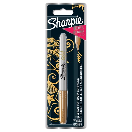CH1001 MARKER SHARPIER METALLIC GOLD