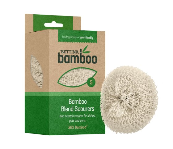 SH11516 SCOURER BAMBOO BLEND 5PK