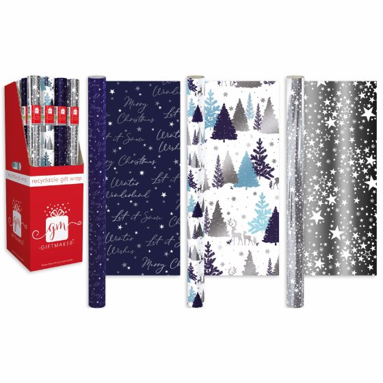 WIGIG WRAP 1.5M ROLL LUX FOIL ELEGAN