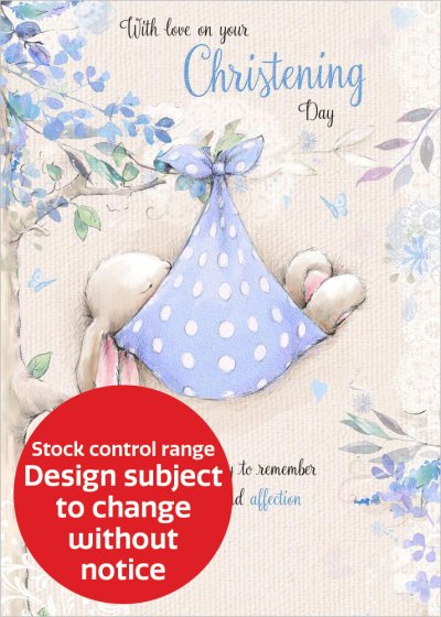 OTB17205B C50 STOCK CONTROL CHRISTENING BOY