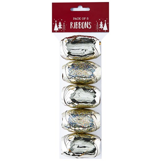 XH3311 RIBBON GOLD 5PK