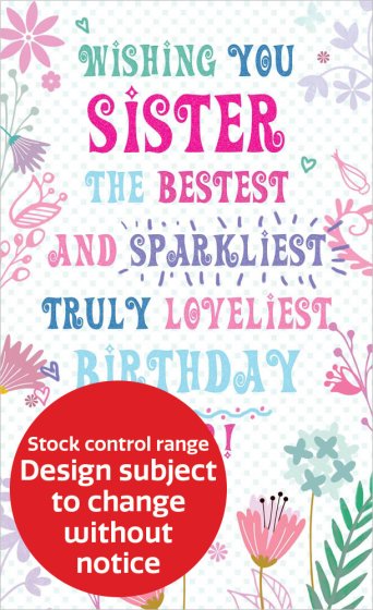 OTB17042B C72 STOCK CONTROL SISTER CONTEMPORARY