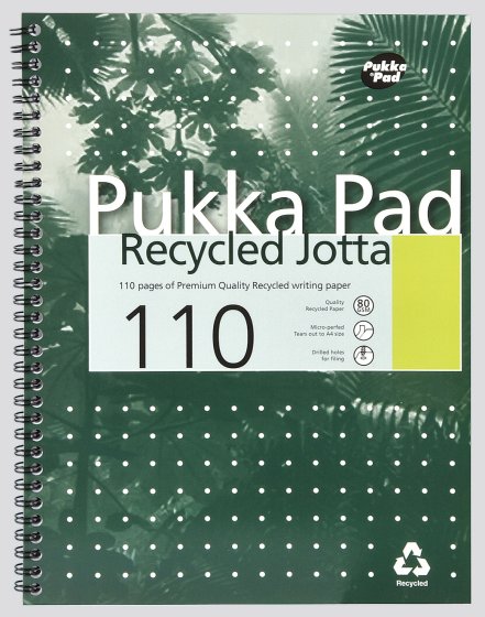 SH02110 A4+ RECYCLED JOTTA NOTEPAD