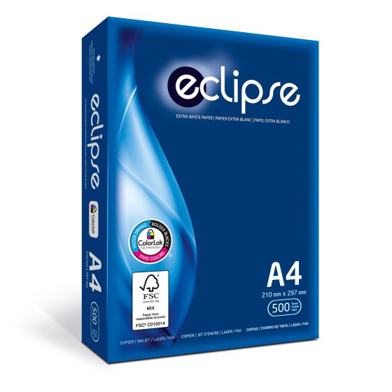 CH0107 COPIER PAPER A4 ECLIPSE BLUE