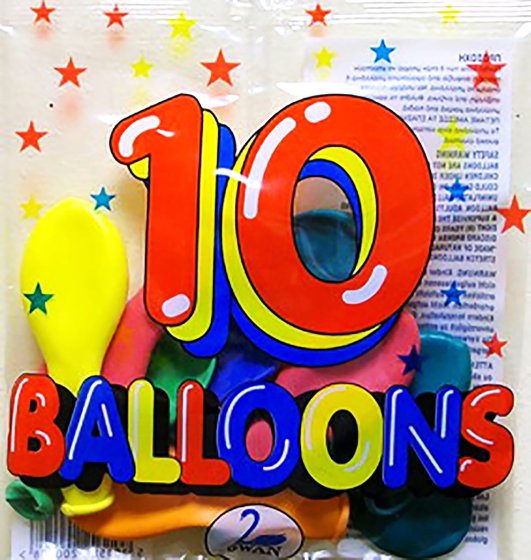 BALLOONS 8IN 10S