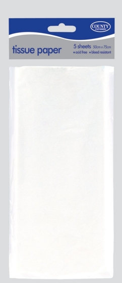 CJ1501 SJ14202 TISSUE PAPER WHITE