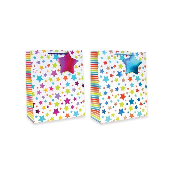 SJ15334 SJ15334 GIFT BAG STARS LARGE