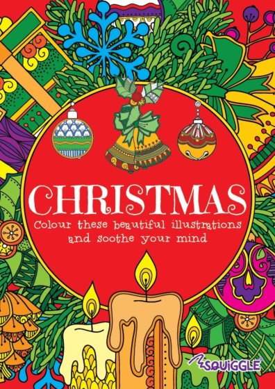 CH1209 COLOURING BOOK CHRISTMAS ADVAN