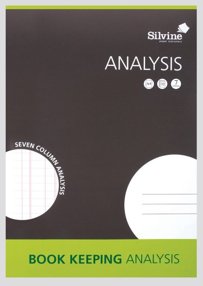 SH02807 BOOKEEPING A4 ANALYSIS ACCTS