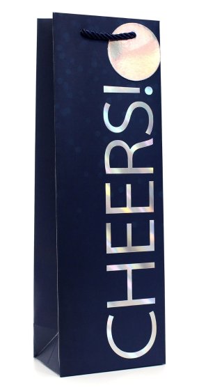 SH14532 BOTTLE BAG CHEERS