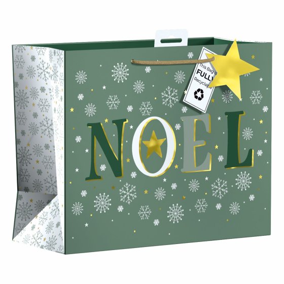 XH3009 GIFT BAG NORDIC L LANDSCAPE