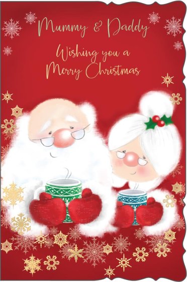 ** WIGIG ** X8212-1 C75 XMAS MUMMY & DADDY