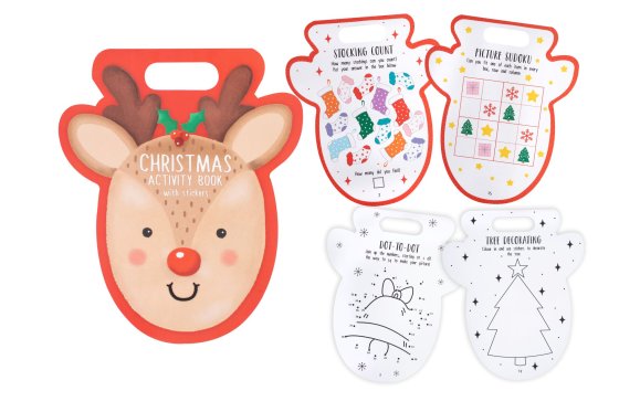 XH5711 ACTIVITY PAD CHRISTMAS REINDEE