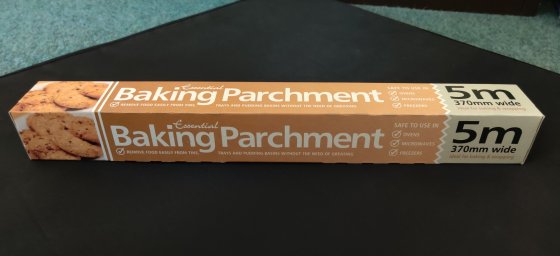 CJ1406 SJ12505 BAKING PARCHMENT 450 X 5M
