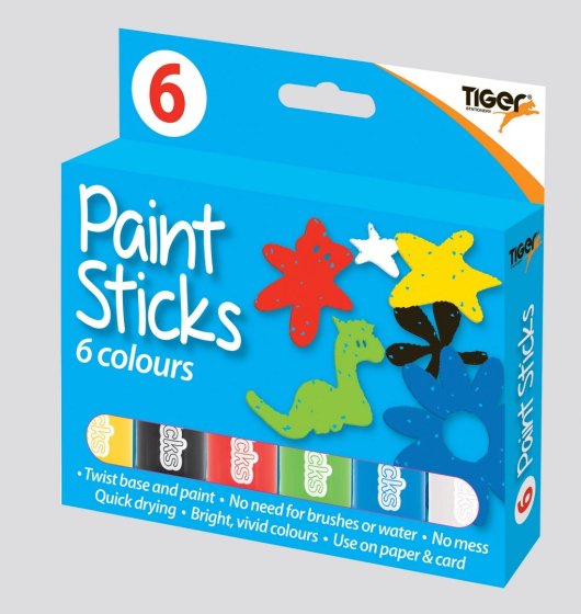 SJ08801 SJ08801 PAINT STICKS 6 COLOURS