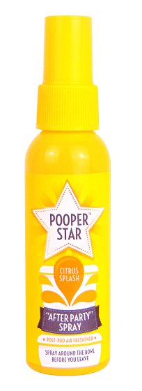 TOILET SPRAY CITRUS POOPER STAR 60ML