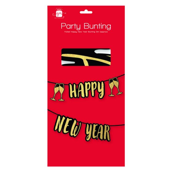 XH6702 BUNTING 3M HAPPY NEW YEAR