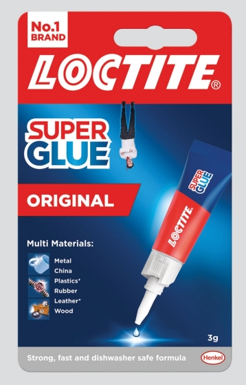 SJ05701 GLUE LOCTITE SUPERGLUE TUBE SJ05701 GLUE LOCTITE SUPERGLUE TUBE