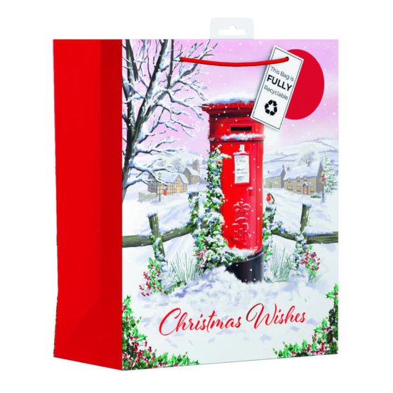 WIGIG GIFT BAG POST BOX LARGE