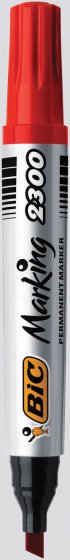 SH07513 BIC PERMANENT MARKER RED LOOSE