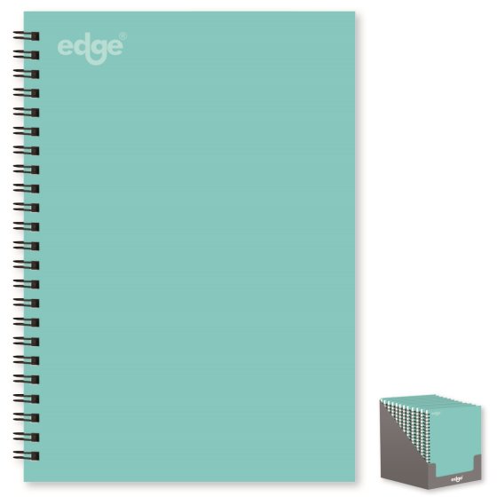 SH01805 NOTEBOOK EDGE A5 TWIN WIRO BLU