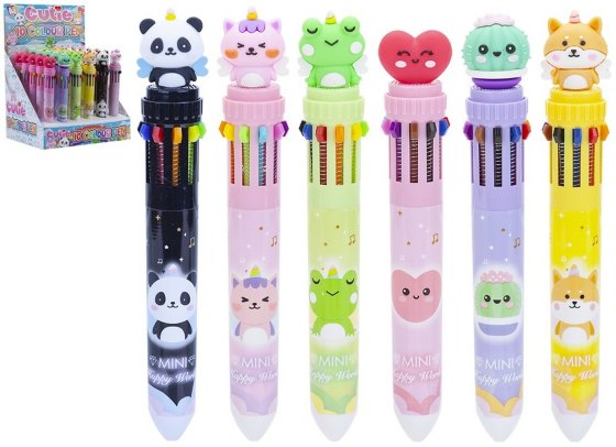 SJ08116 PEN CUTIE 10 COLOUR ASST
