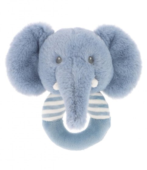 KEELECO 14CM ELEPHANT RING RATTLE