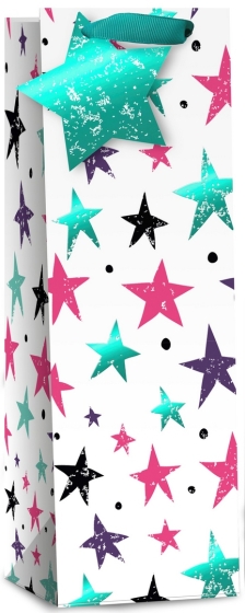 SJ15404 SJ15404 BOTTLE BAG STARS