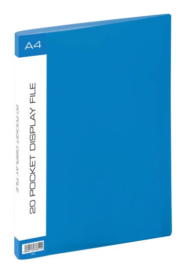 SH03701 BRIGHT A4 20POCK DISPLAY FILE